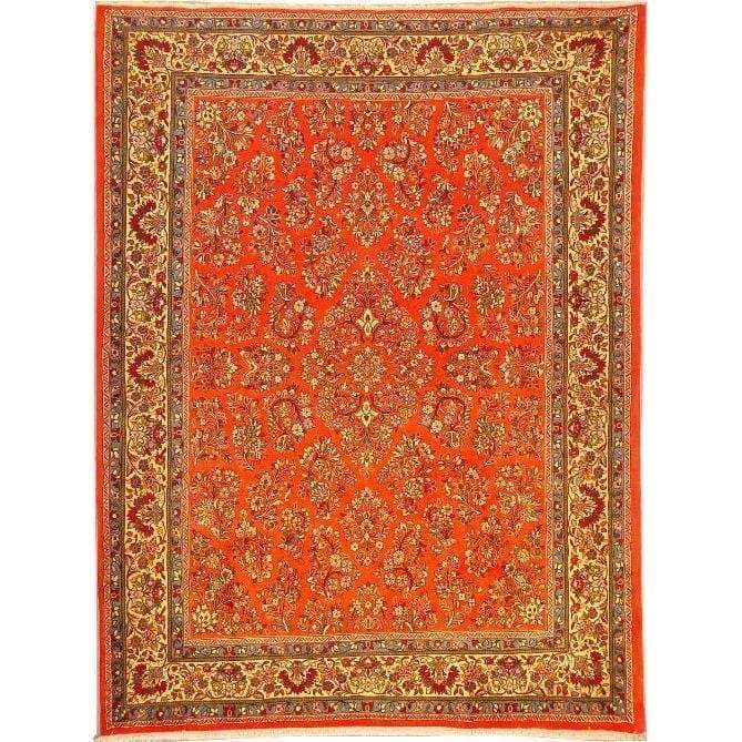 One Of The Kind Persian Sarough Rug 9'0" x 6'6"